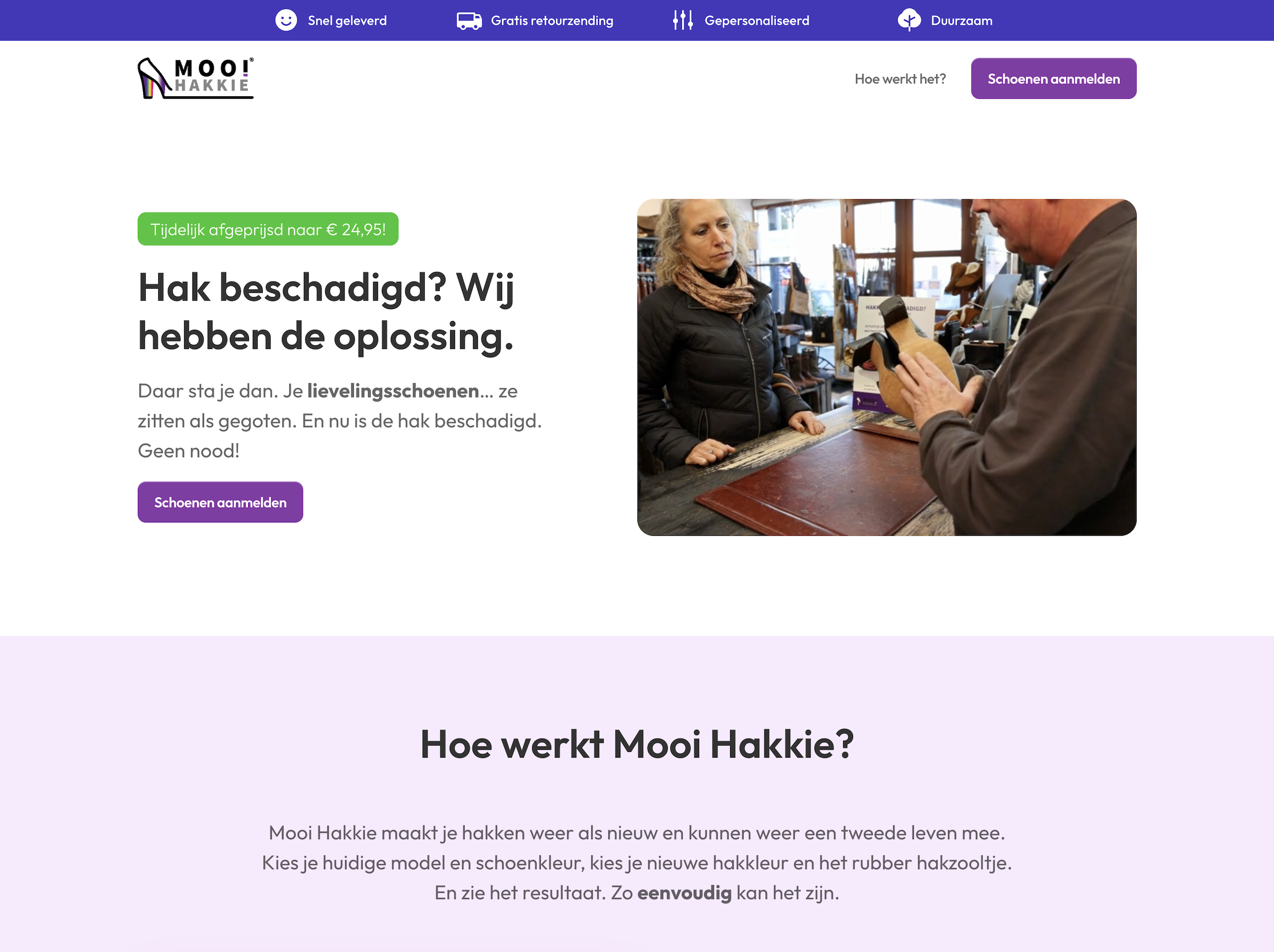 Mooi Hakkie - Maak je hakken weer als nieuw!